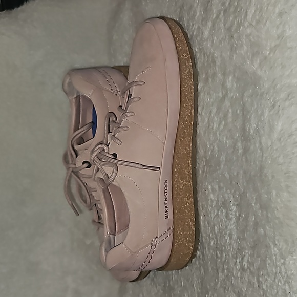 BIRKENSTOCK Honnef Women Low soft  Pink Sueded Leather Size 7.5 - Picture 9 of 12
